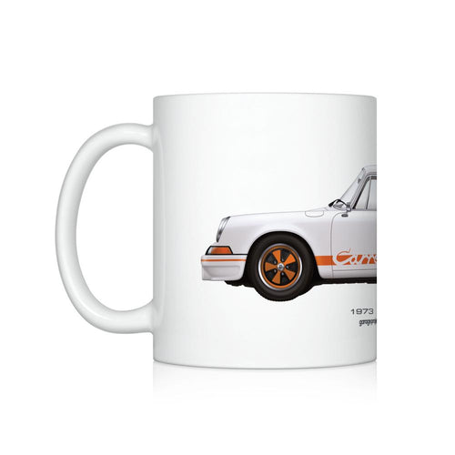 GP101 1973 ポルシェ 911カレラ RS イラストレーション・コーヒーマグ